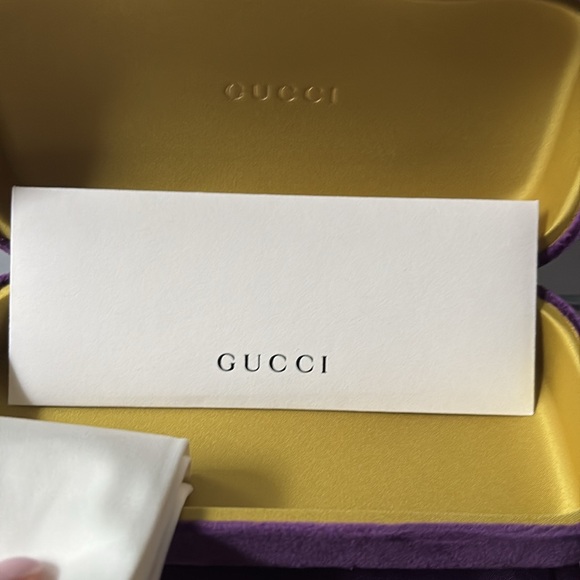 Brand new Gucci sunglasses/eyeglass case